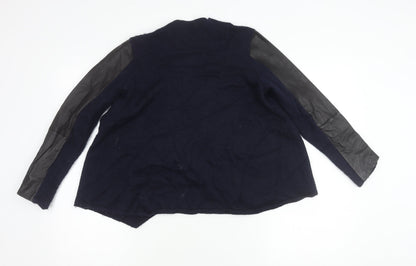 Womens UK Size 12 Ted Baker Blue Cardigan Jumper