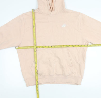 Nike Women’s Pink Pullover Hoodie M Regular Fit Sportswear