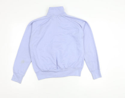 New York Girls Blue Track Jacket Size 14 Years Full Zip Casual Sportswear