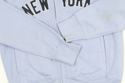 New York Girls Blue Track Jacket Size 14 Years Full Zip Casual Sportswear