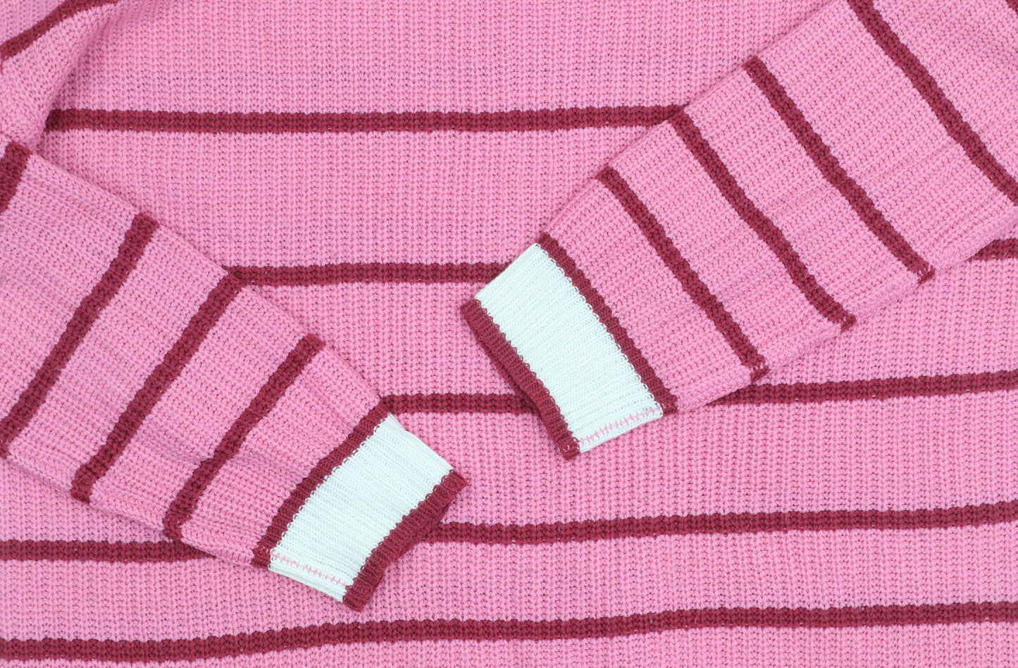 Womens UK Size 1214 Studio Pink Pullover Jumper