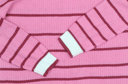 Womens UK Size 1214 Studio Pink Pullover Jumper
