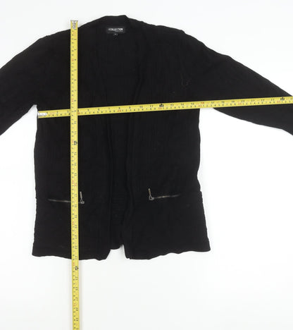 Womens UK Size 12 Debenhams Black Cardigan Jumper