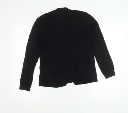 Womens UK Size 12 Debenhams Black Cardigan Jumper