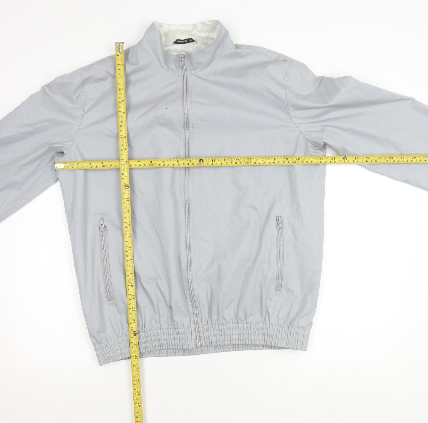 Mens UK Size 40 St Michael Grey Basic Jacket
