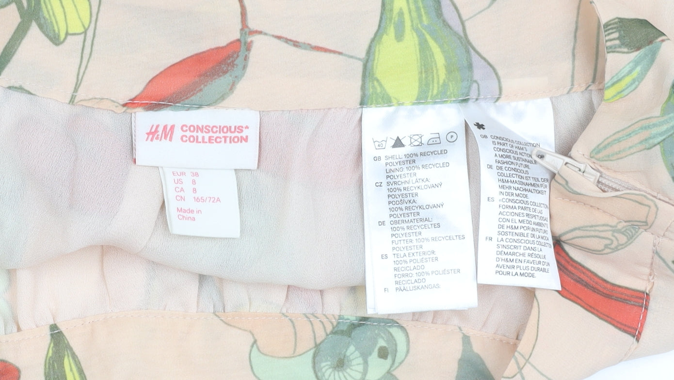 Womens UK Size 10 H&M Regular Fit Culotte Shorts