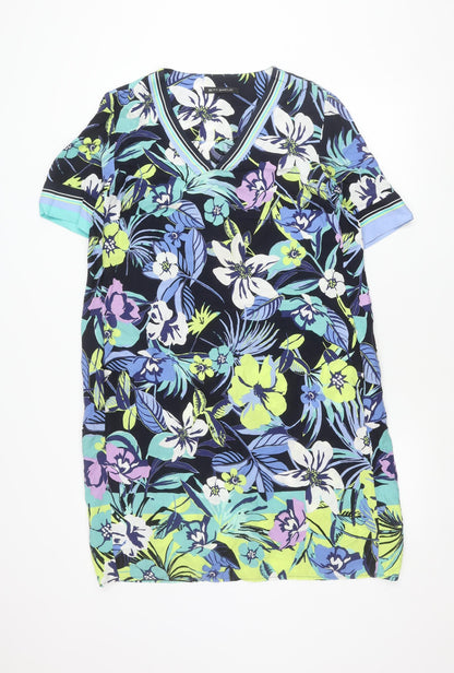 Betty Barclay Womens Multicoloured Floral Shift Dress Size 12