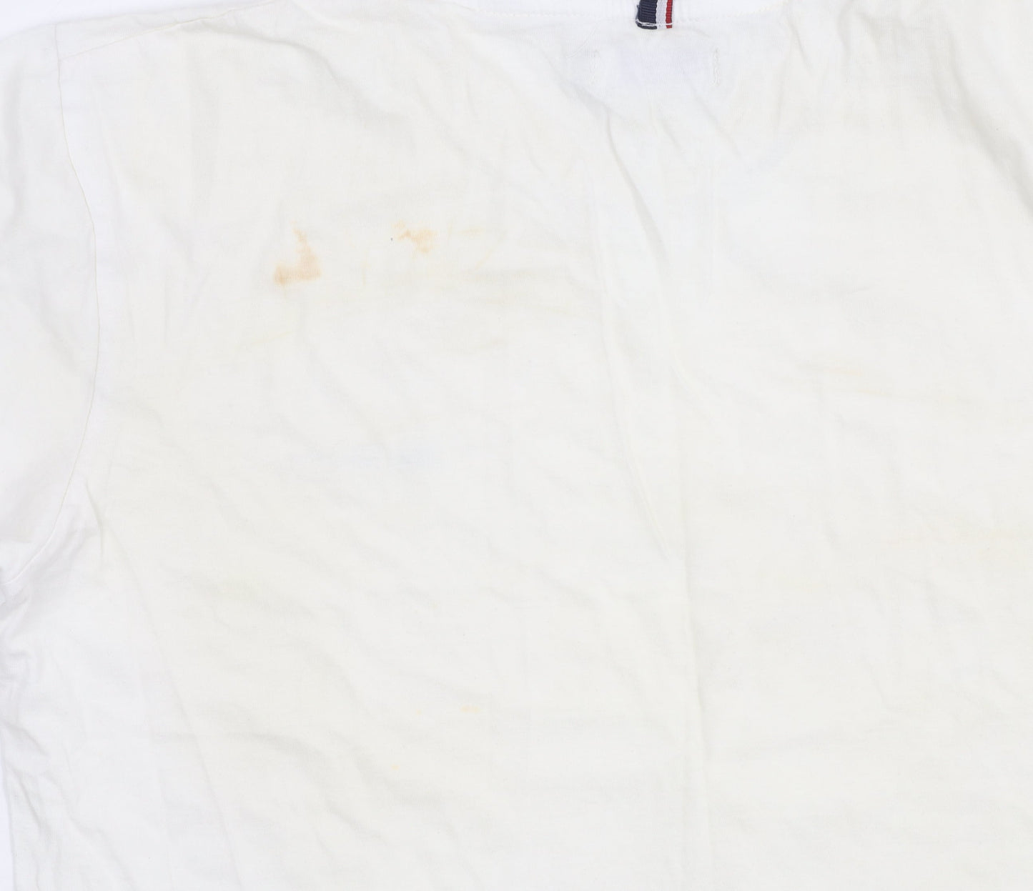Mens UK Size M Ben Sherman White  T-Shirt