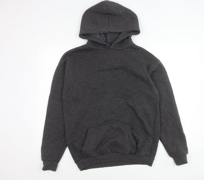PrettyLittleThing Women’s Grey Pullover Hoodie M Regular Fit