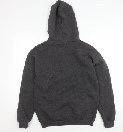 PrettyLittleThing Women’s Grey Pullover Hoodie M Regular Fit