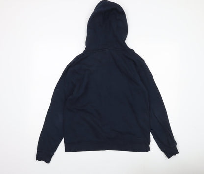 Mens UK Size S Lane Seven Blue Pullover Hoodie