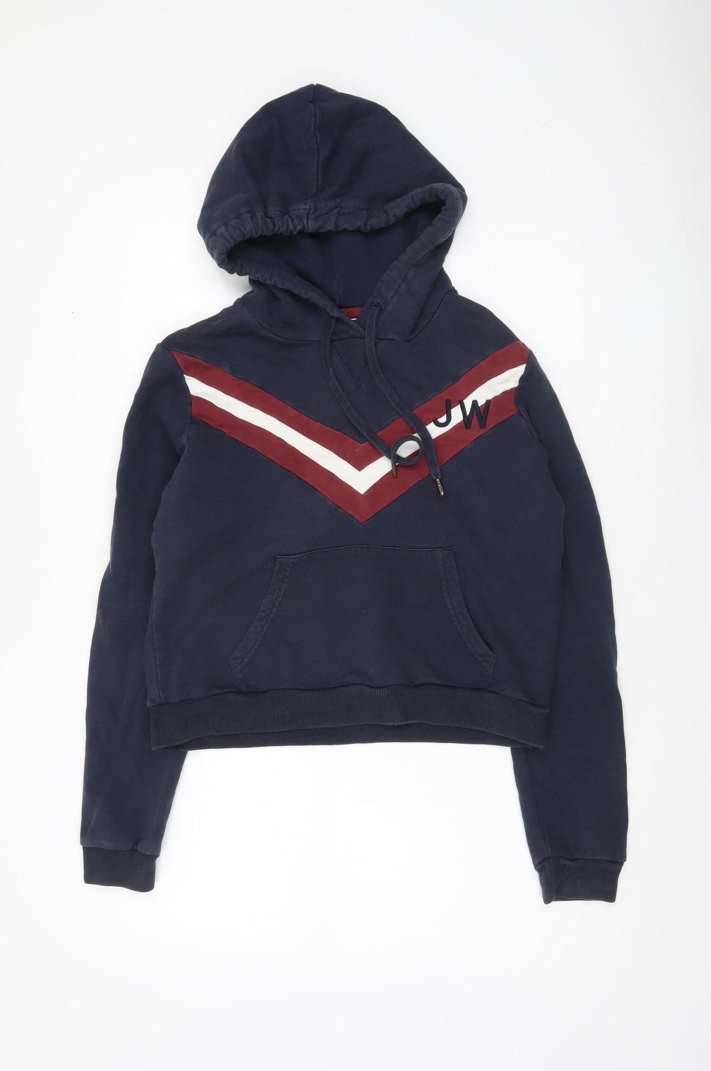 Womens UK Size 10 Jack Wills Blue Pullover Hoodie