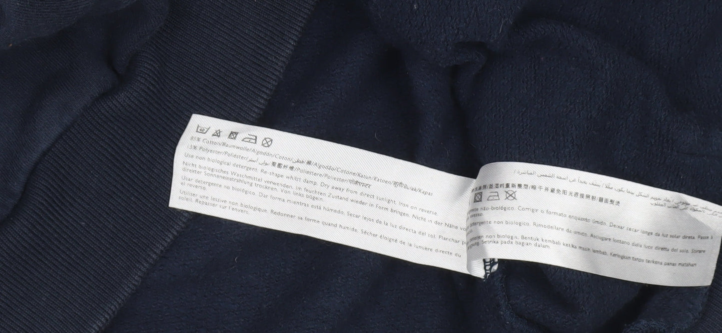 Womens UK Size 10 Jack Wills Blue Pullover Hoodie