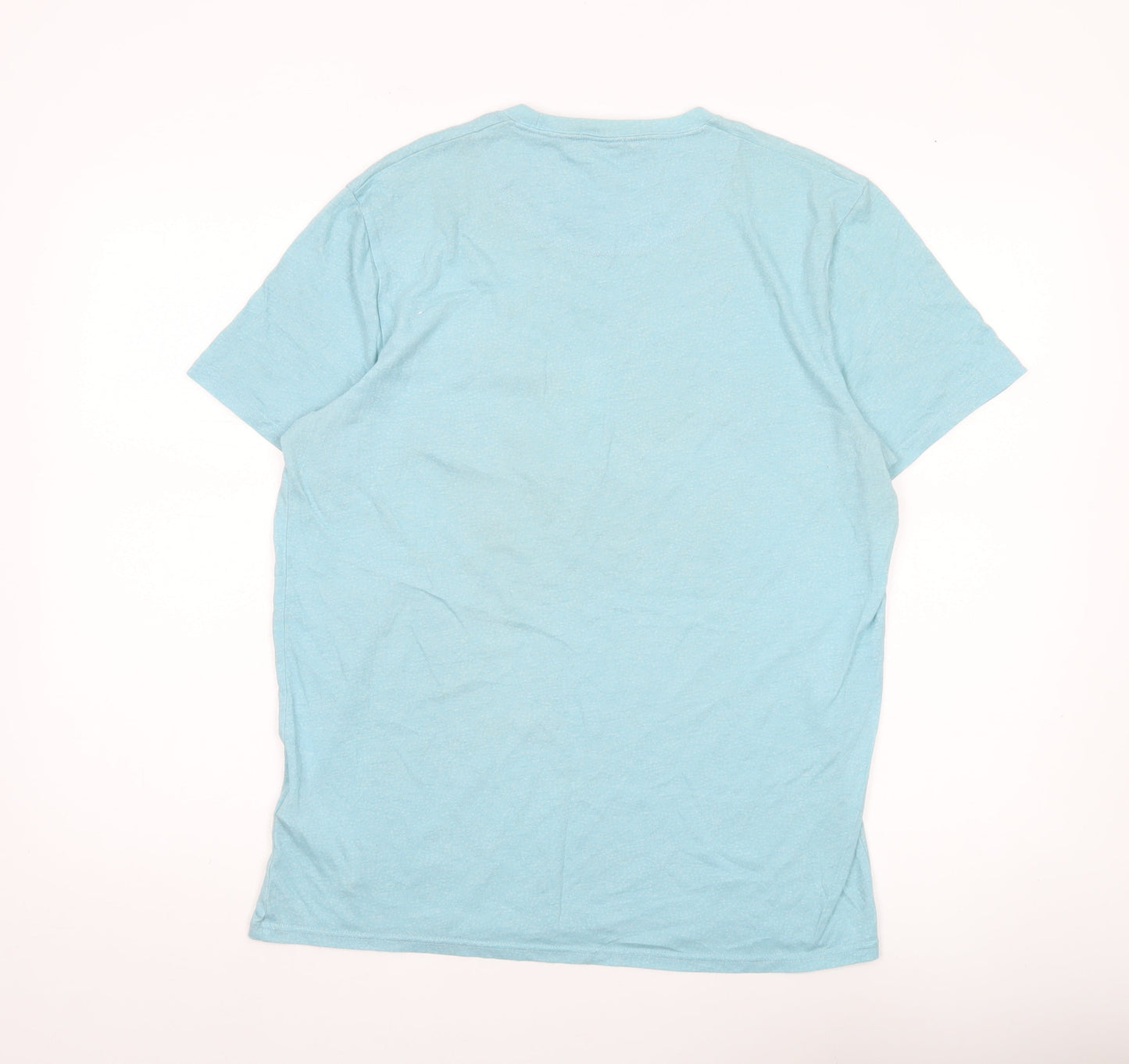 Mens UK Size L Hollister Blue  T-Shirt