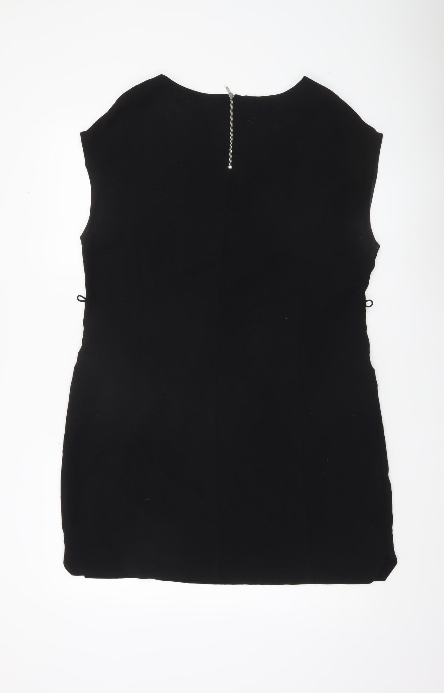 Oliver Bonas Women's Black Size 14 Sleeveless Shift Dress