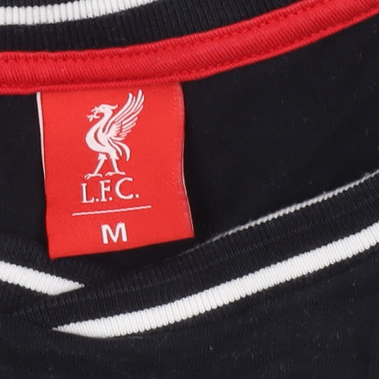 LFC Men’s Black Long Sleeve Cotton Crew Neck Casual Top M