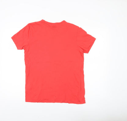 Mens UK Size S HUGO BOSS Red  T-Shirt