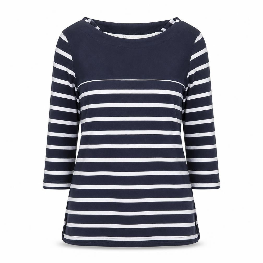 Womens UK Size 10 Regatta Blue Basic T-Shirt