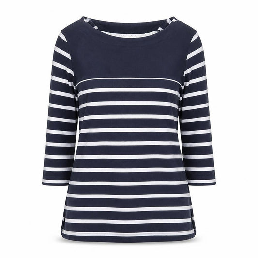 Womens UK Size 10 Regatta Blue Basic T-Shirt