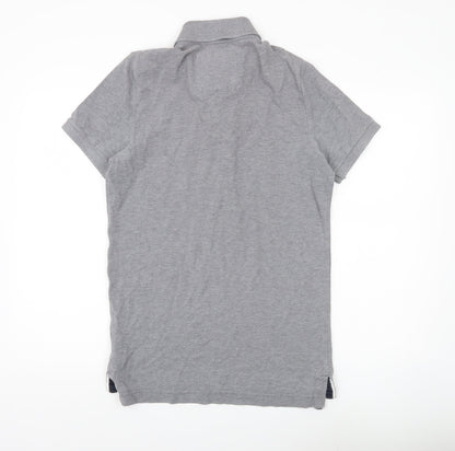 Abercrombie & Fitch Men’s Grey Slim Fit Polo Shirt Size M