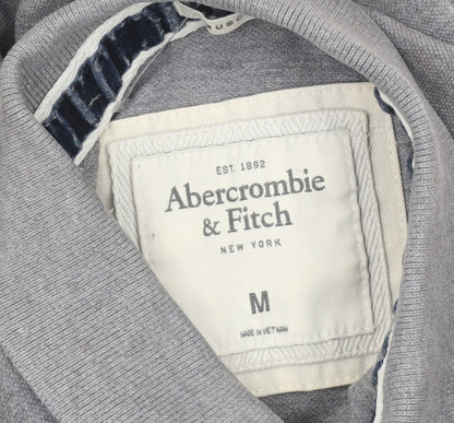 Abercrombie & Fitch Men’s Grey Slim Fit Polo Shirt Size M