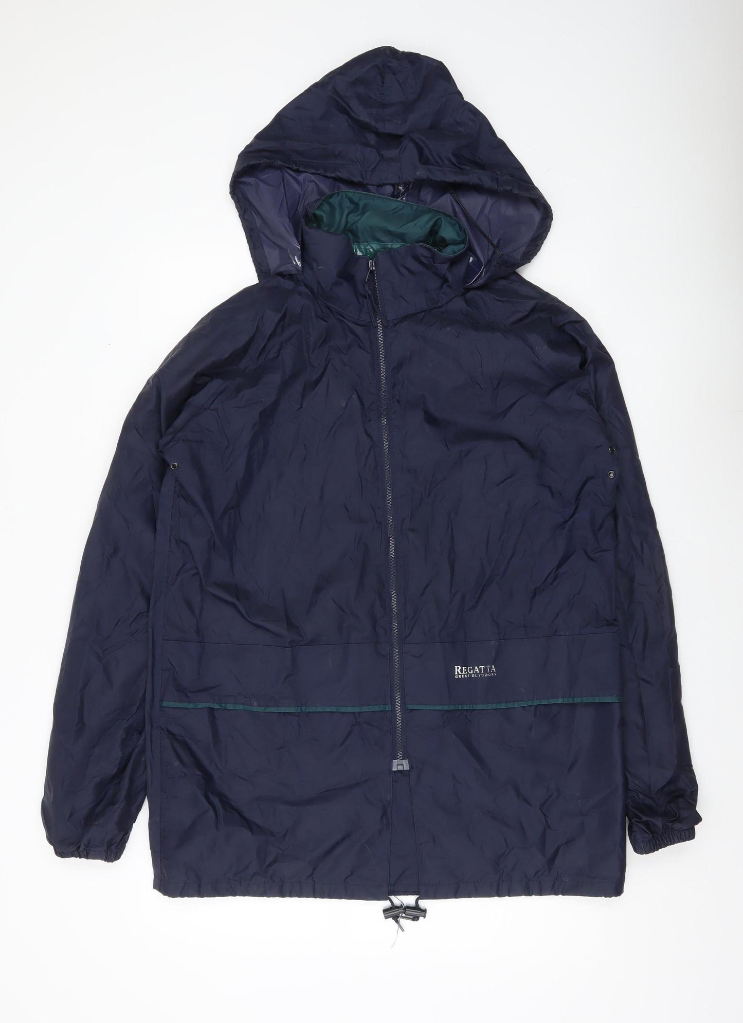 Mens UK Size S Regatta Blue Rain Coat