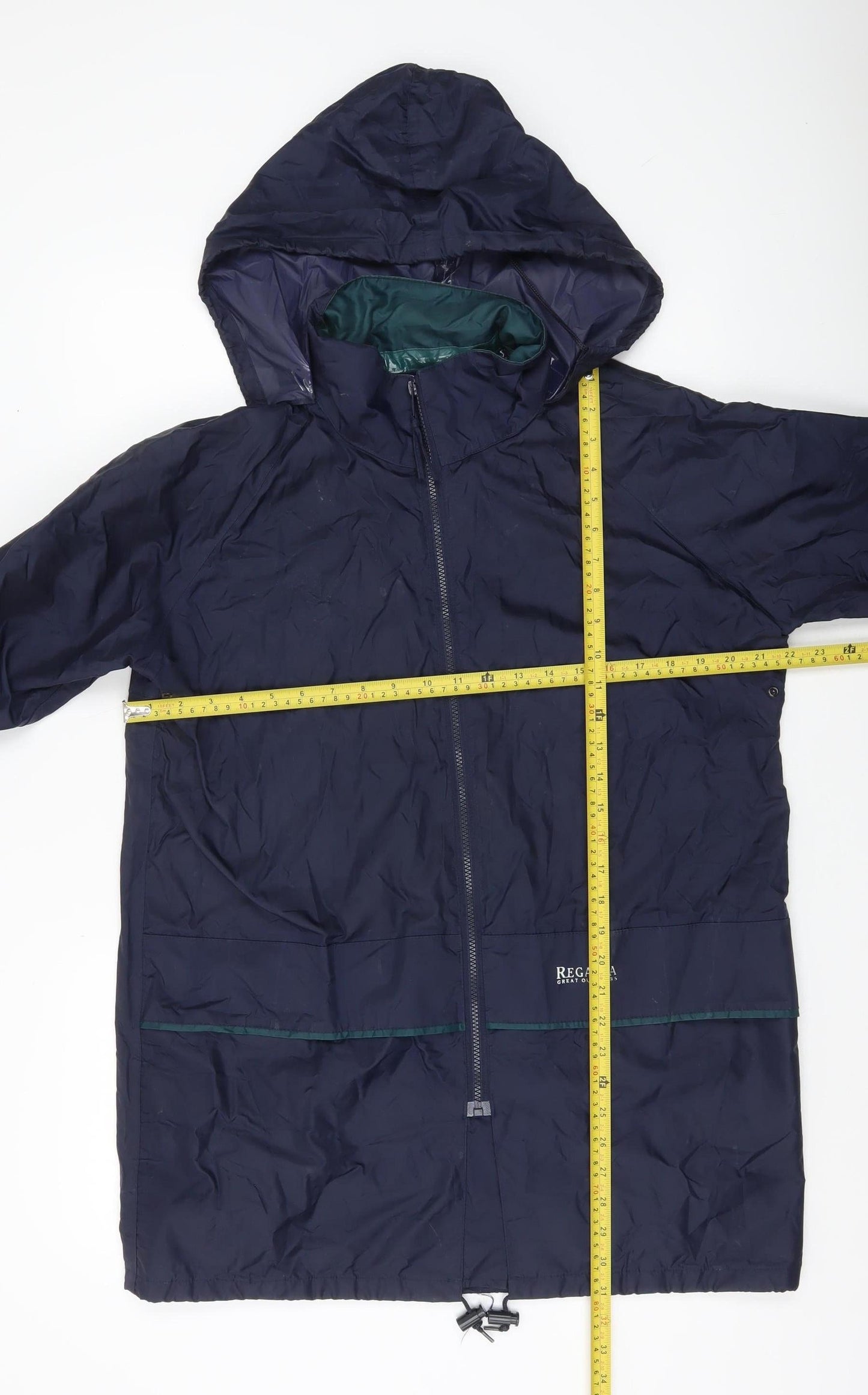 Mens UK Size S Regatta Blue Rain Coat