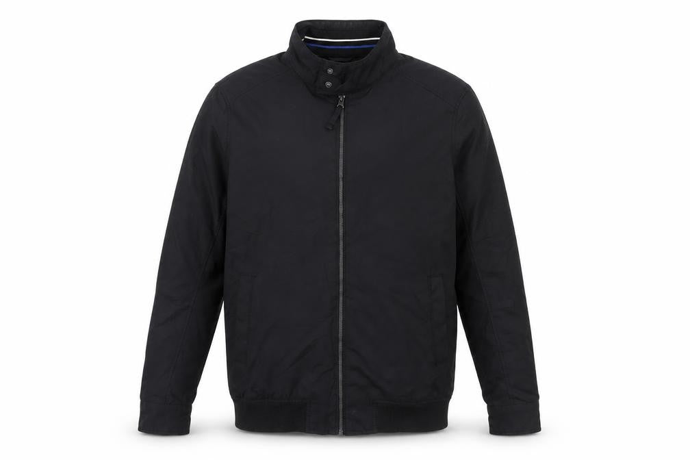 Mens UK Size M F&F Black Basic Jacket
