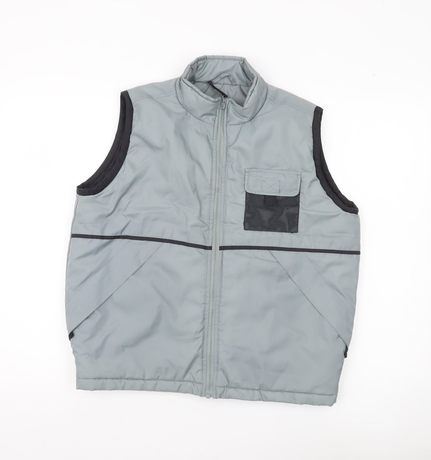 Mens UK Size 34 St Bernard Grey Bodywarmer