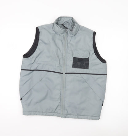 Mens UK Size 34 St Bernard Grey Bodywarmer