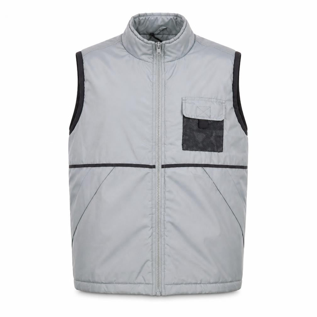 Mens UK Size 34 St Bernard Grey Bodywarmer