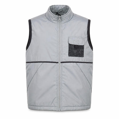Mens UK Size 34 St Bernard Grey Bodywarmer