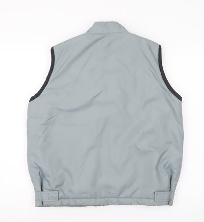 Mens UK Size 34 St Bernard Grey Bodywarmer