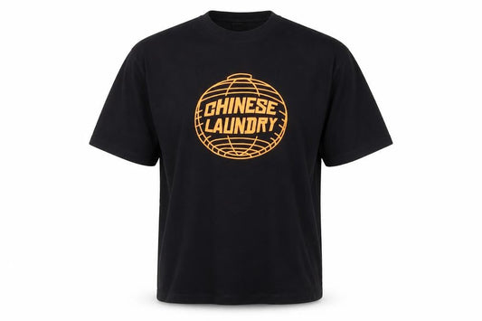 Chinese Laundry Men’s Black XL Graphic Logo T-Shirt Cotton