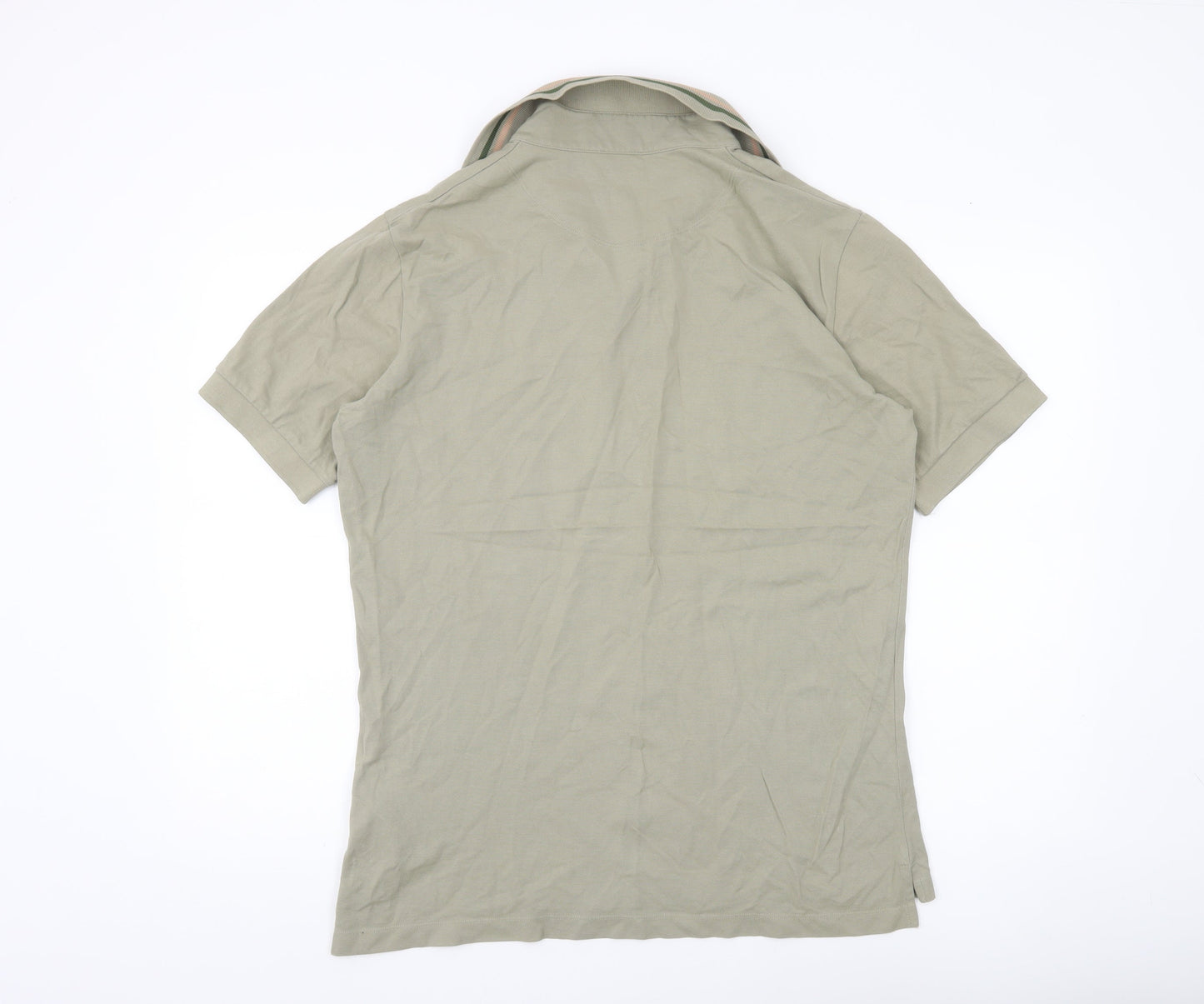 Vivienne Westwood Men’s Beige Polo Shirt XL Cotton Logo Casual