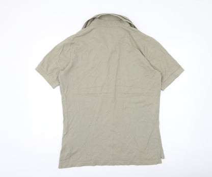 Vivienne Westwood Men’s Beige Polo Shirt XL Cotton Logo Casual