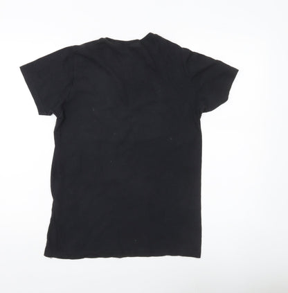 Levi's Men's Black Small Graphic Print T-Shirt Classic Logo