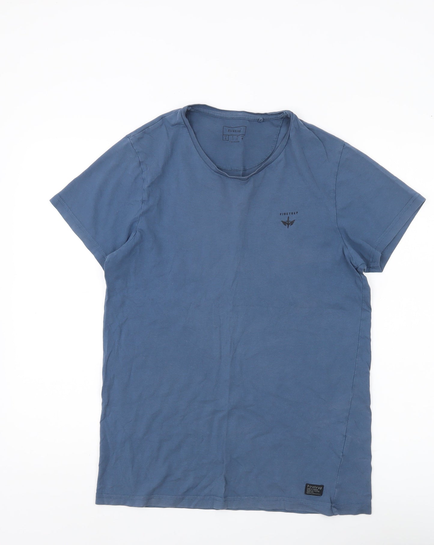 Mens UK Size S Firetrap Blue  T-Shirt