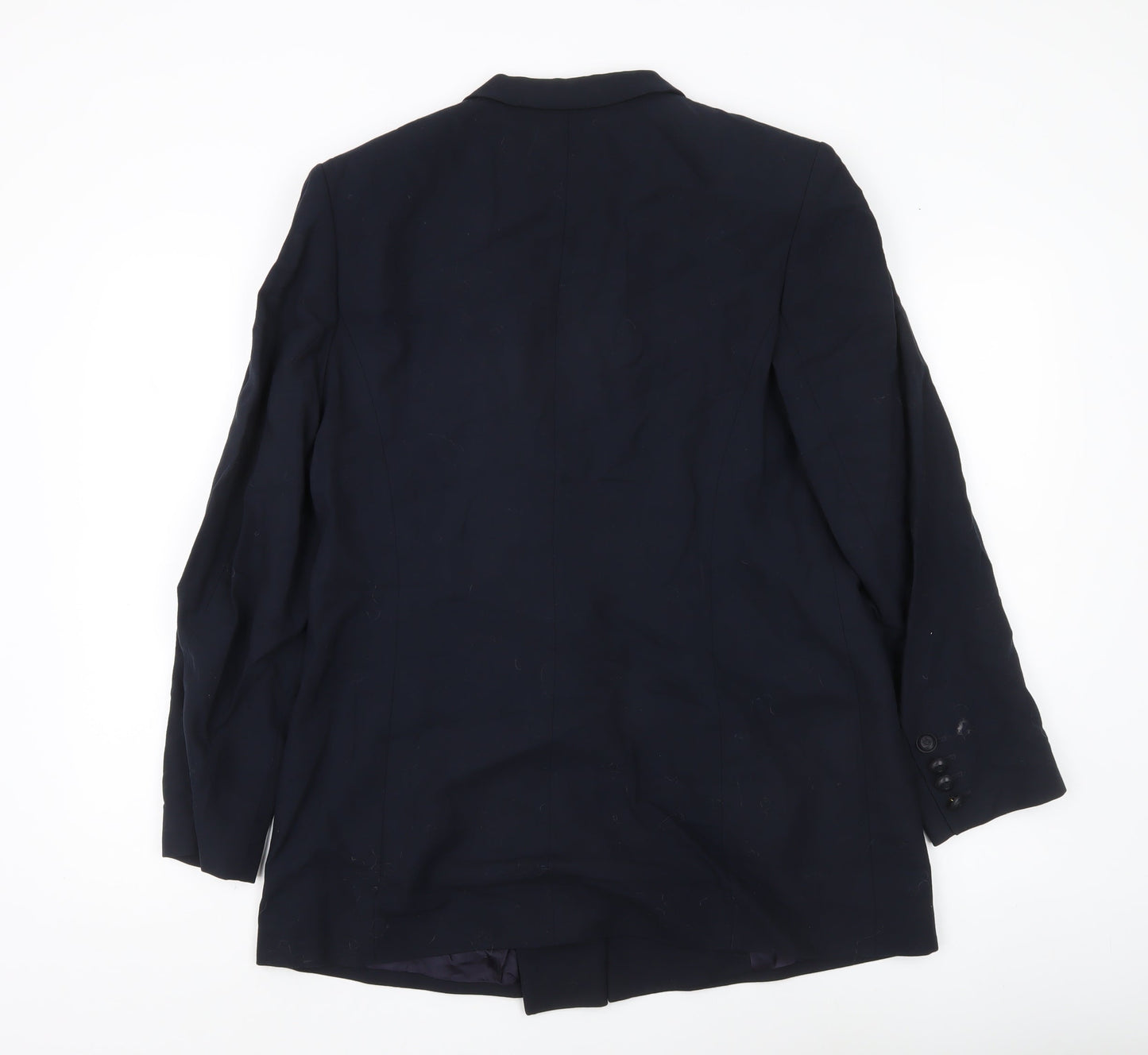 Mondi Classics Men’s Blue Wool Double-Breasted Blazer Jacket Size 42