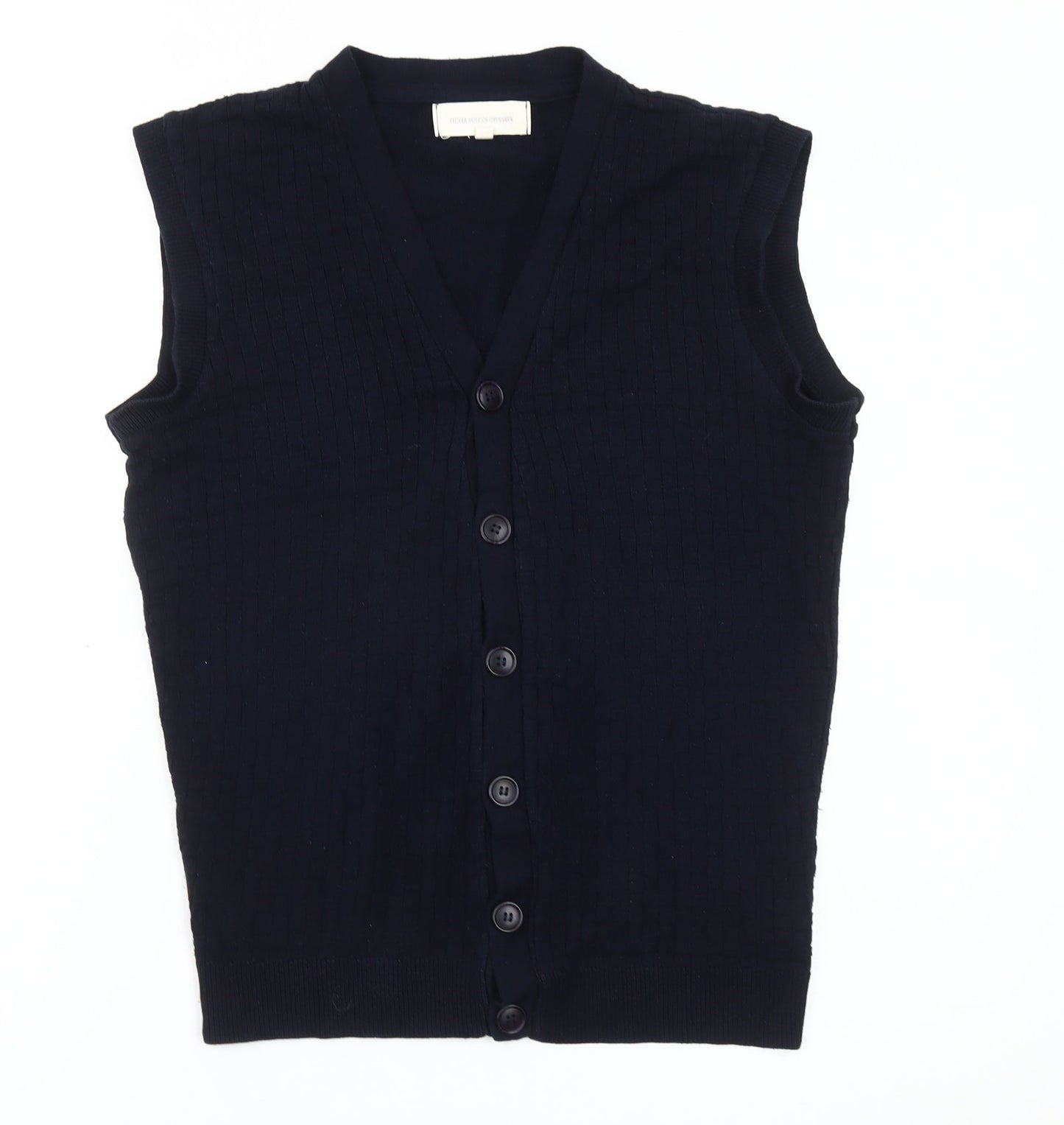 Frederik Anderson Copenhagen Men's Black M Knit Vest Jumper