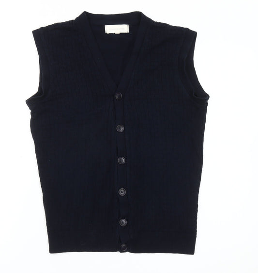 Frederik Anderson Copenhagen Men's Black M Knit Vest Jumper