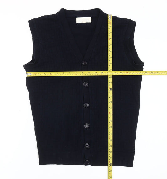 Frederik Anderson Copenhagen Men's Black M Knit Vest Jumper