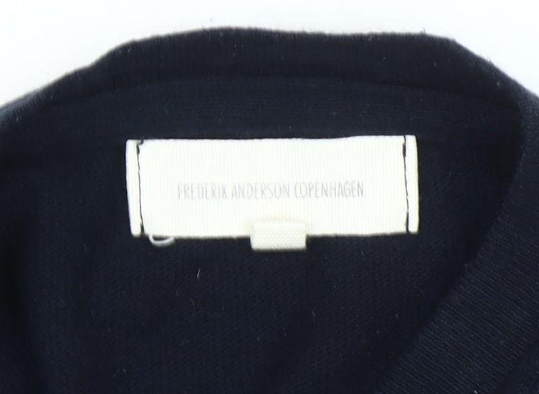 Frederik Anderson Copenhagen Men's Black M Knit Vest Jumper