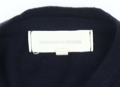 Frederik Anderson Copenhagen Men's Black M Knit Vest Jumper