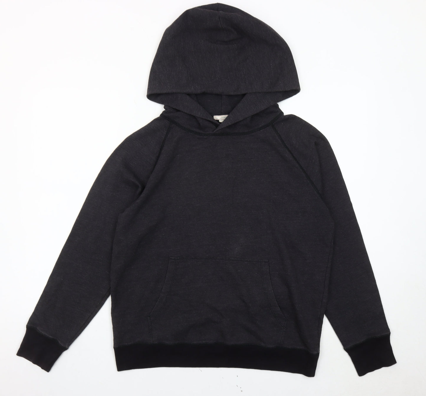 Mens UK Size M Gap Black Pullover Hoodie