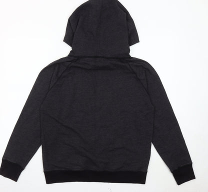 Mens UK Size M Gap Black Pullover Hoodie