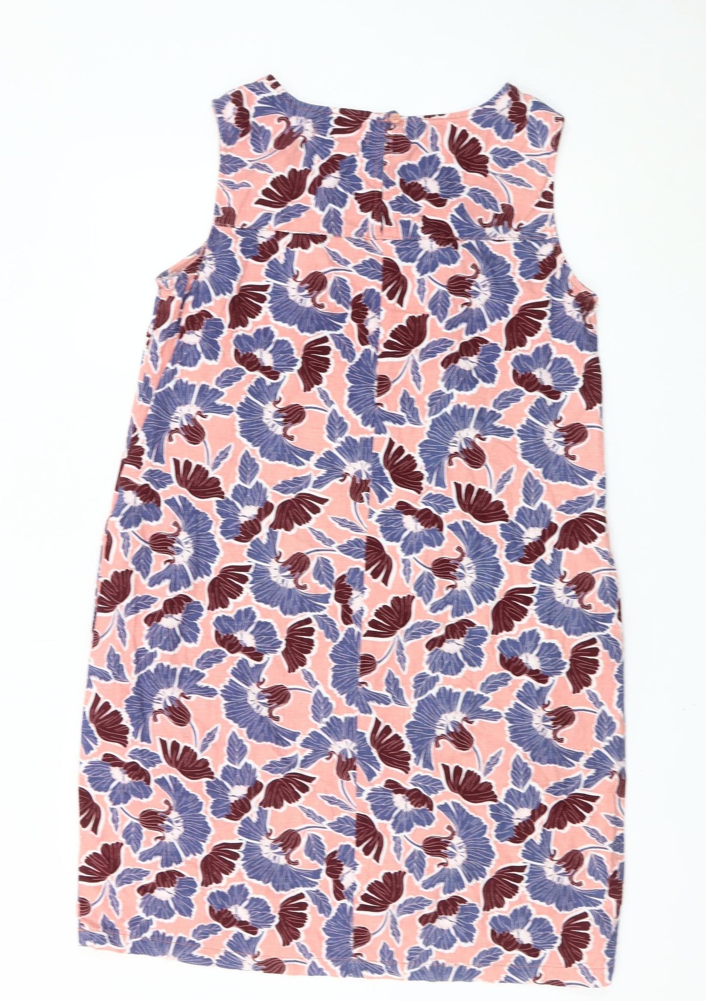 Next Women’s Multicoloured Floral Shift Dress Size 12 Sleeveless