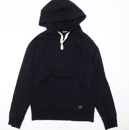 The Stronghold Men’s Black Pullover Hoodie Size M Cotton