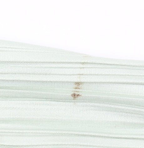 Boohoo Women’s Green Belted Wide Leg Jumpsuit Size 10