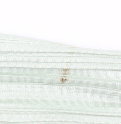 Boohoo Women’s Green Belted Wide Leg Jumpsuit Size 10